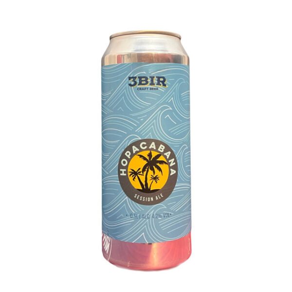 Pivo 3bir HOPAKABANA (Session Ale) 4.2% alc.