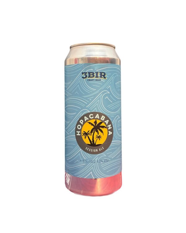 Pivo 3bir HOPAKABANA (Session Ale) 4.2% alc.