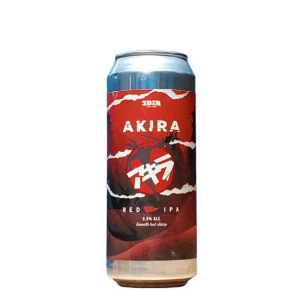 Pivo 3bir AKIRA (red IPA) 6.5% alc. Crveni IPA