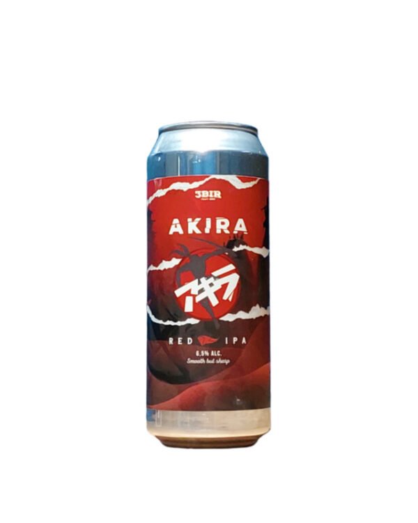 Pivo 3bir AKIRA (red IPA) 6.5% alc. Crveni IPA