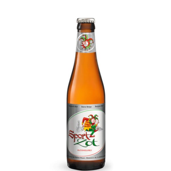 Pivo 0.4% alc. Brugse Zot SPORTZOT. Bezalkoholno belgijsko svetlo pivo