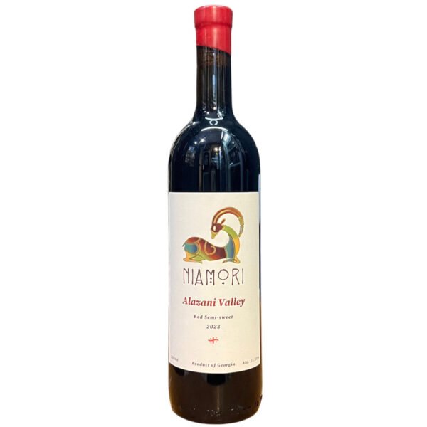 Vino Niamori Alazani Valley polu slatko crno 11,5% alc.