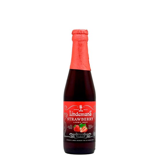 Пиво Lindemans STRAWBERRY 250 мл 3.5% алк. стекло