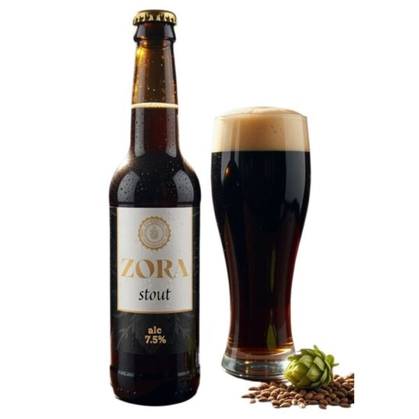 Pivo Montenegro Brewing Co Zora Stout 7.5% alc. 330 ml staklo